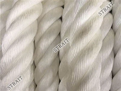 Corde en fibre d'amarrage en polyamide